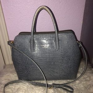 Leather embossed purse